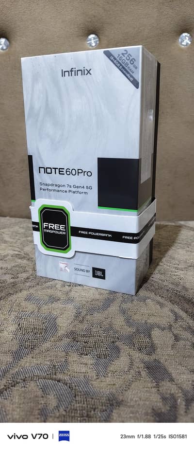 Infinix note 60 pro 8/256 Box peak