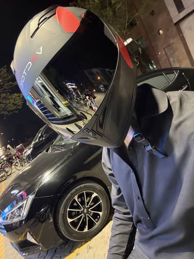 VT-265 VORTEX RED (DOT approved)