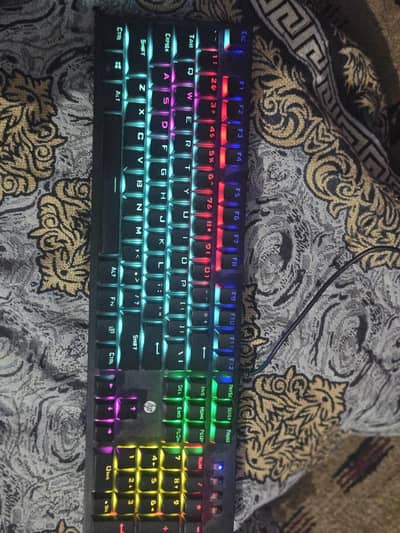 hp mechanical keyboard blue switches
