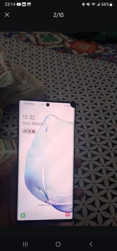 Samsung note 10plus non pta 12/256