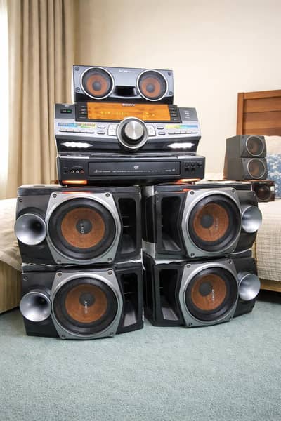 Sony Dux10d profissinal  shake sistym havy sound lover