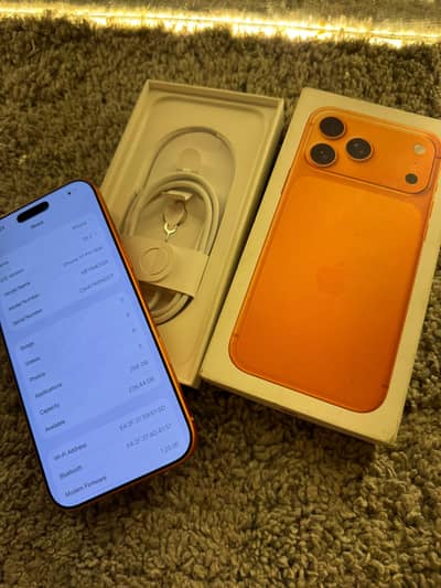 Iphone 17 promax {Sim working} Non PTA