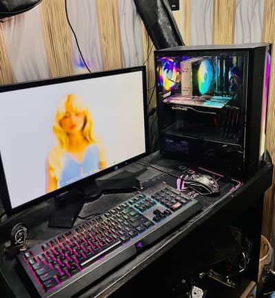 GAMING EDITING PC SETUP – Ryzen 5 + RX 580 + IPS Display CompleteSetup