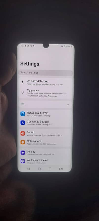 LG velvet exchange posbile