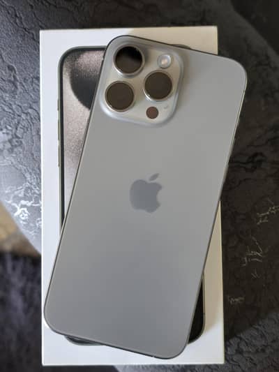 IPhone 15 Pro Max | Official PTA Box | Complete | MOBILE ZILLA