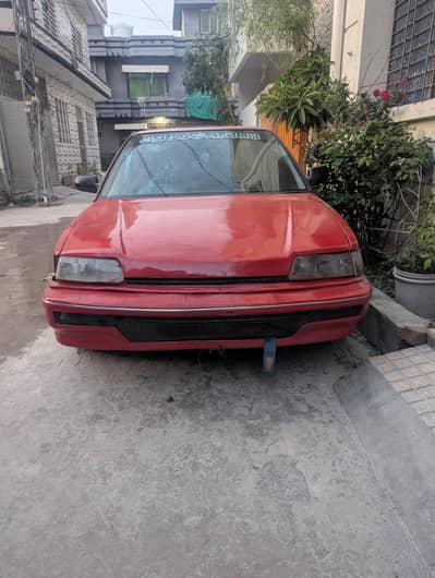 Honda civic EF 1990 front bumper modify