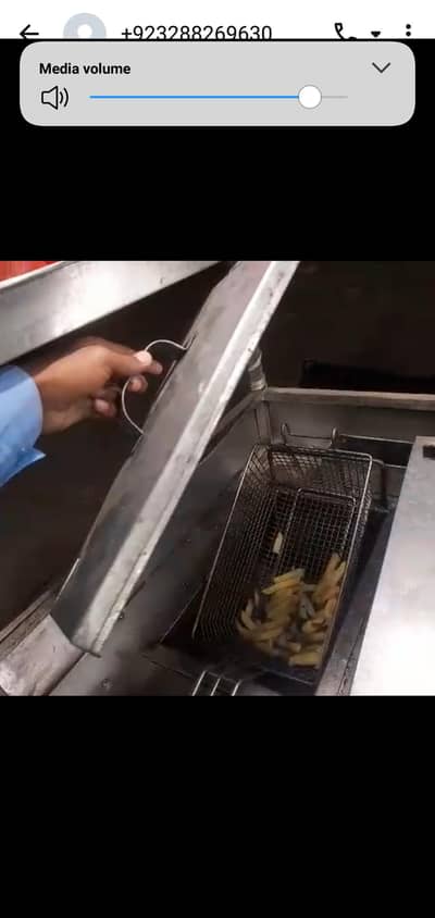 zinger burger counter