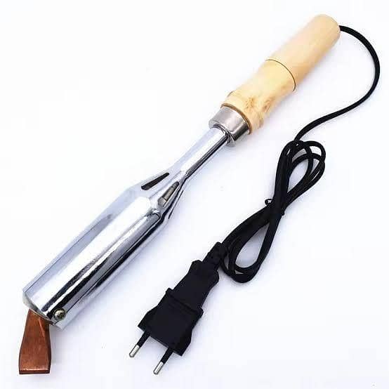 Soldering Iron 200w with Ceramic Heater – Torch-Style High-Performance Welder with Wooden Handle