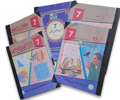 7th class books Rs. 500/-