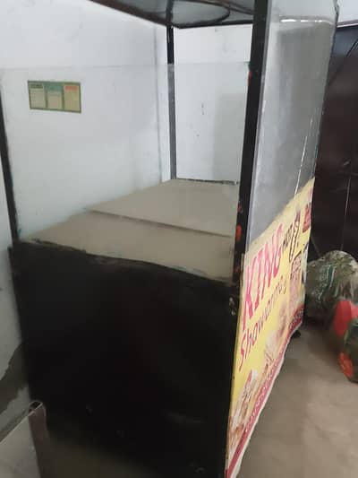 large and small counter