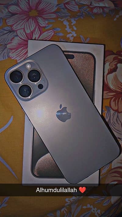 Iphone 15 pro max 256gb