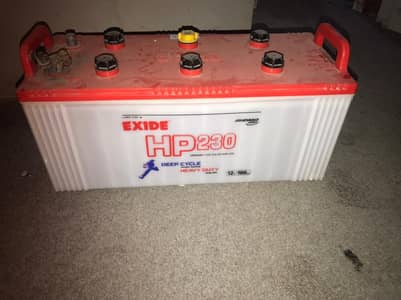 Exide 230 just like new
