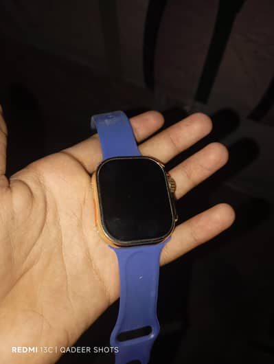Ultra Smart watch With charger and 5 more streps