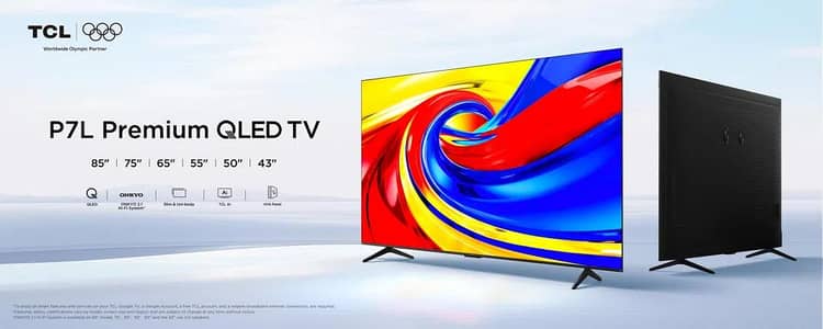 TCL 43P79L Premium QLED TV 4K UHD Smart Google TV (2026)
