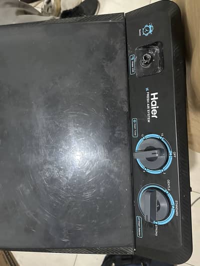 Haier washing machine.