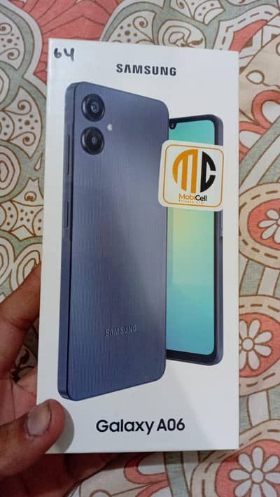 Samsung Galaxy A06 with Box and assoseries 7 Months warranty Available