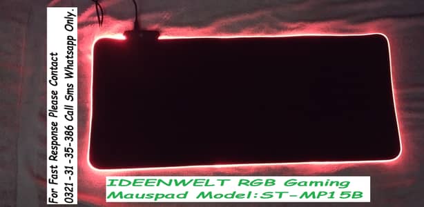 rgb gaming mouse pad for sale