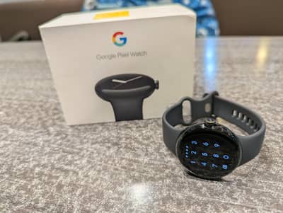 Google pixel watch LTE with original charger and box brand new