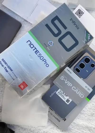 infinix not 50 pro 12  256 box pack