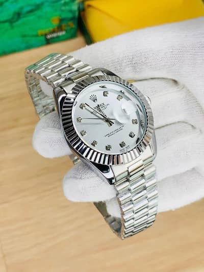 Rolex two tone silver gold