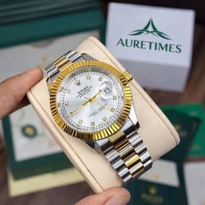 Rolex two tone watch