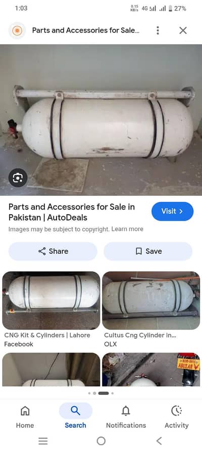 CNG Cylinder Full Kit