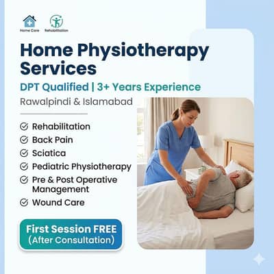 Home Physiotherapy Services | DPT Therapist | RWP & Islamabad