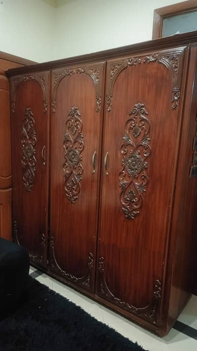 3 Row wardrobe antique style