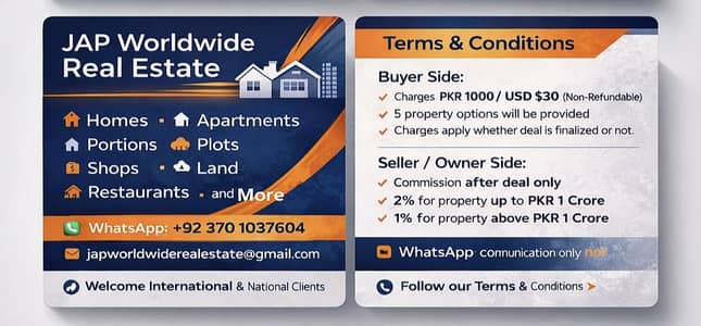 Buyers on o commission , 5 Carore ka 3 Side Corner Banglow Final in