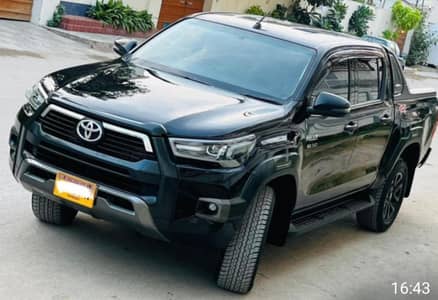 TOYOTA REVO ROCCO NEW TV 100% ORIGINAL  BLACK COLOUR