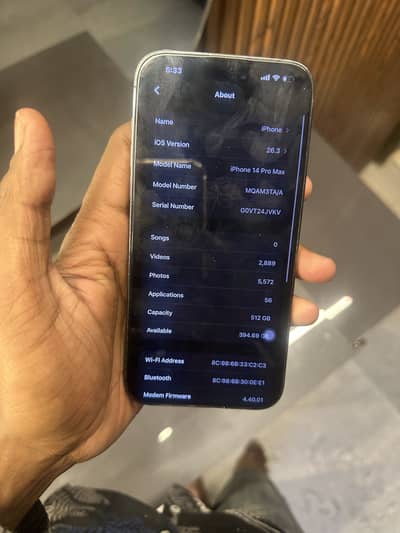 iPhone 14 Pro Max 512gb physical plus eSIM