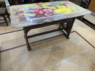 glass dinning table