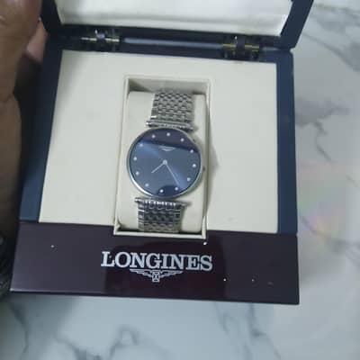LONGINES Elegant Silver Watch for Sale