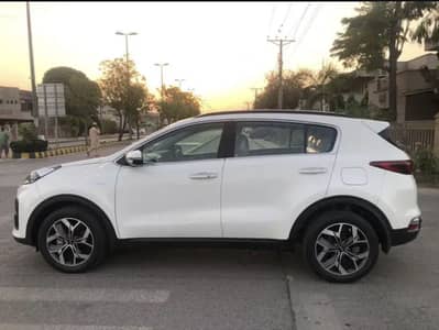 KIA SPORTAGE AWD 2024 FULLY GENUINE WHITE COLOR