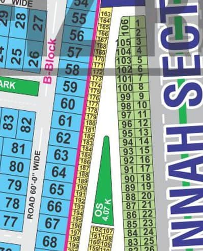 ALL DUES CLEAR ON GROUND PLOT FOR SALE LDA CITY LAHORE JINNAH SECTOR