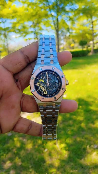 A p  watch for sale  model AP sekeleton outomatic watch  New watch