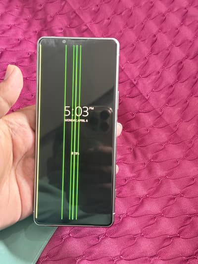 Used Sony Xperia 5 Mark III  with lines