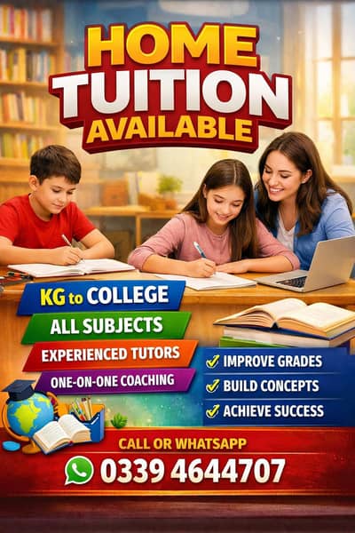 home tuition available