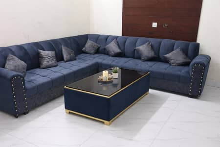 SOFA L SHAPE 7 SEATER BRAND NEW  WITHOUT TABLE 03261271600