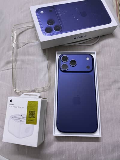 Iphone 17 pro max Jv 256gb box pack brand new only 3 days used