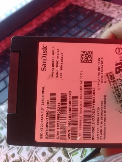 SanDisk 256GB SSD for Laptop / Desktop – Fast Boot – 100% Health