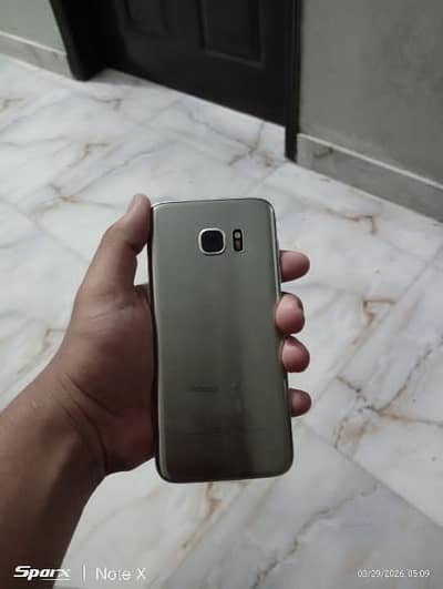 samsung s7 edge all okay seald set 10 by 10  exchange possible