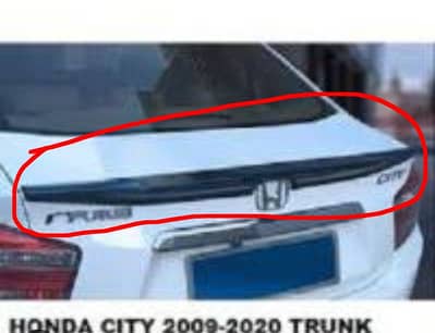 City 2009-21 Spoiler Lip