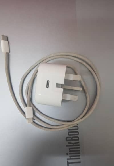 Apple original 20 watt adapter with  cable