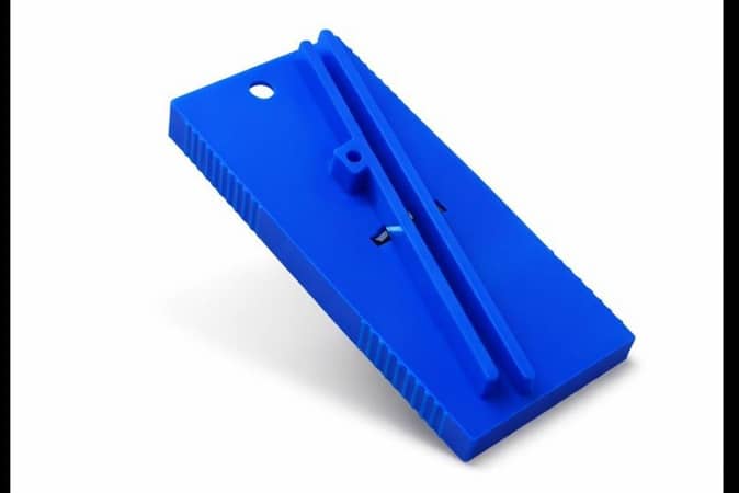 Blue Plastic Window Tint Squeegee Tool – Car Wrap & Film Installation Applicator