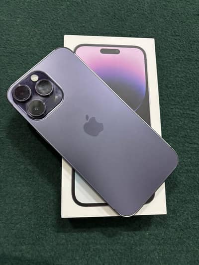 Iphone 14promax 128GB non pTa factory unlock with box