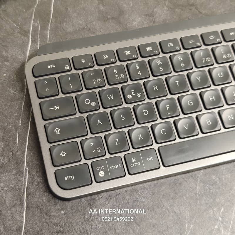 logitech mx keys with numeric multi device wireless keyboard 2