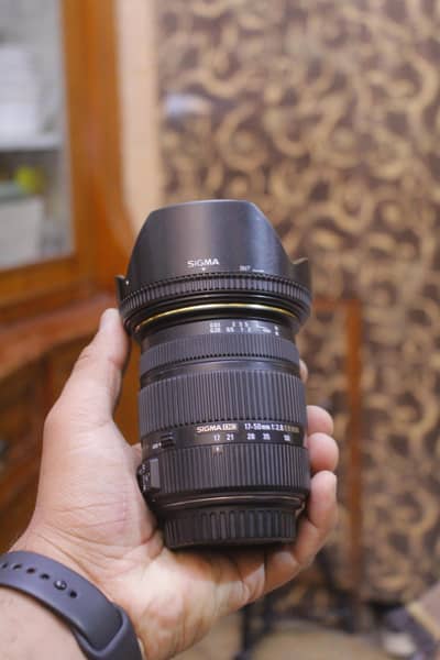 Sigma 17-50mm f/2.8 EX DC OS HSM Lens for Canon and Nikon Available