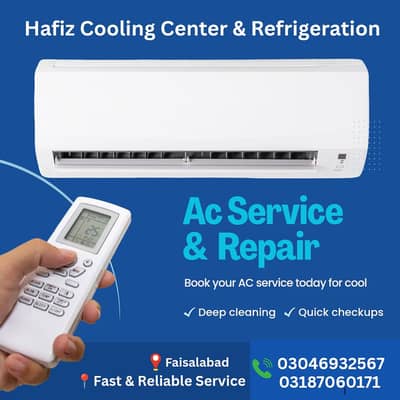Ac Master Service indoor+ Outdoor  Rs 1500