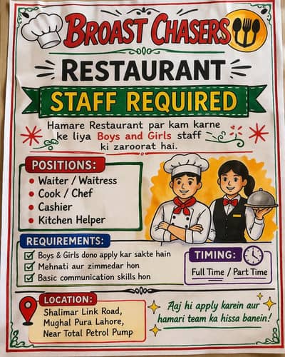 Restaurant staff